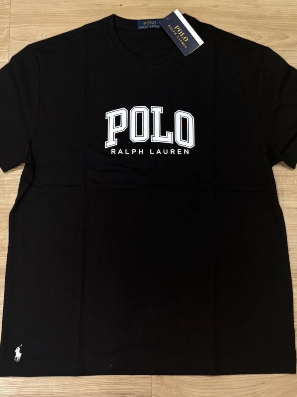 Polo Ralph Lauren Men's Classic Fit Graphic Print Logo Pony T-Shirt Black S-XXL